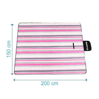 Piknik Kamp Örtüsü - Su Geçirmez - Madfox Skyloft - Red Stripe - 546255 Piknik Kamp Örtüsü - Su Geçirmez - Madfox Skyloft - Red Stripe - 546255