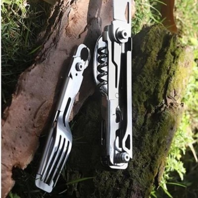 Kamp Çatal&Kaşık&Bıçak Tirbüşon Set - Grand Harvest - GHKS002