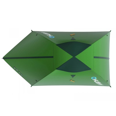 Yeşil 2 Kişilik Su Geçirmez Kamp Çadırı | Dayanıklı Hafif Model