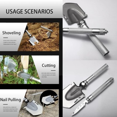 Multi Fonksiyonlu Kamp Küreği - Grand Harvest - GBC-S01-2