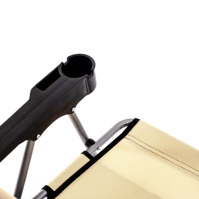 Buğday Katlanabilir Bardaklıklı Kamp Sandalyesi | Dayanıklı, ve Rahat Kamp Koltuğu