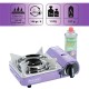 Tekli Çantalı Mini Portatif Ocak - Orcamp - Mor (CK-506)