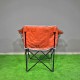 Turuncu Bardaklıklı Geniş Kamp Sandalyesi | Katlanabilir Outdoor Koltuk Turuncu Bardaklıklı Geniş Kamp Sandalyesi | Katlanabilir Outdoor Koltuk