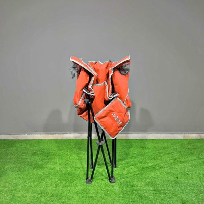 Turuncu Bardaklıklı Geniş Kamp Sandalyesi | Katlanabilir Outdoor Koltuk Turuncu Bardaklıklı Geniş Kamp Sandalyesi | Katlanabilir Outdoor Koltuk