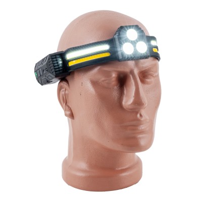 Şarj Edilebilir Kafa Lambası - Wison - Sensörlü - Şerit COB Ledli