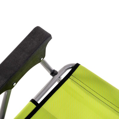 Kamp ve Outdoor Katlanabilir Kolçaklı Sandalye Junior | Taktikal Aksesuar-Lime Yeşili 