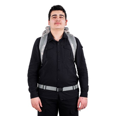 Savage 110 LT Ventura | Ekstra Geniş 110 Litre Trekking & Kamp Çantası Gri Dijital Kamuflaj 