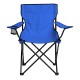 Katlanır Kamp Piknik Sandalyesi - Bardaklıklı - (DY.001) - Mavi - Taşıma Çantalı