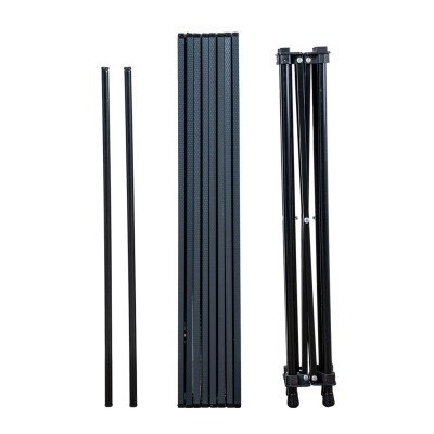 Antrasit Katlanır Kare Alüminyum Kamp Masası | Portatif Outdoor Masa