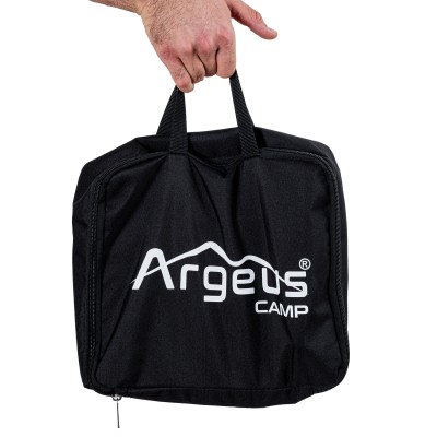 Katlanabilir Ayaklı Portatif Mangal - Paslanmaz - Argeus - Küçük - Taşıma Çantalı