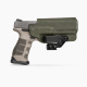 Kydex İç Taşıma (IWB) SAR9 Uyumlu Tabanca Kılıfı- Haki