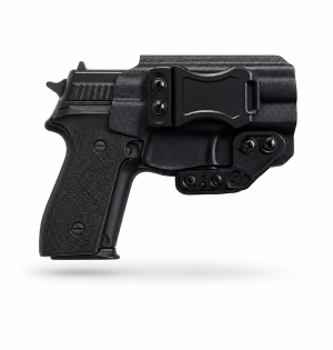 Sig Sauer P229 Uyumlu Kydex Ter Guard'lı İç Taşıma Kılıfı (IWB) V2 – Siyah