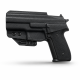 Sig Sauer P229 Uyumlu Kydex Ter Guard'lı İç Taşıma Kılıfı (IWB) V2 – Siyah