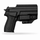 Sig Sauer P229 Uyumlu Kydex İç Kılıf (IWB) - Siyah