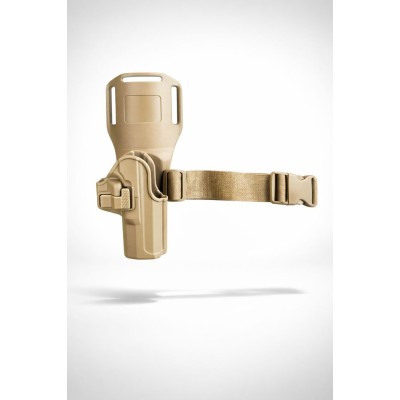 Alçak Taşıma Taktik Drop Leg Polimer Tabanca Kılıfı Bej – Uyluk Tipi Kılıf