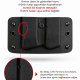 Kydex 9 mm Çiftli Şarjör Kılıfı Siyah | Dayanıklı ve Hızlı Taşıma