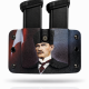 Kydex 9 mm Çiftli Şarjör Kılıfı ARTWORK | Dayanıklı ve Hızlı Taşıma