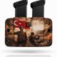 Kydex 9 mm Çiftli Şarjör Kılıfı ARTWORK | Dayanıklı ve Hızlı Taşıma Kydex 9 mm Çiftli Şarjör Kılıfı ARTWORK | Dayanıklı ve Hızlı Taşıma